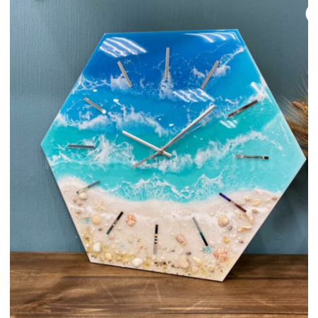 Часы из эпоксидной смолы А-12